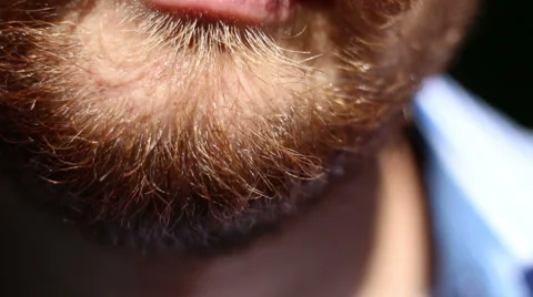 Red Beard close-up Stock Footage 66063929