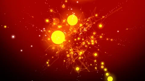 Red Beautiful Loop Animation Stock Footage 120677626
