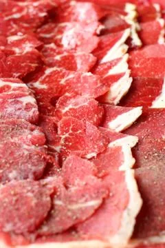 Red beef Stock Photos