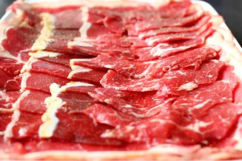 Red beef Stock Photos