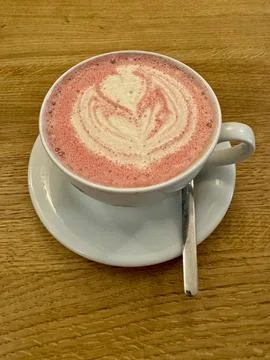 Red Beet Coffee Stock Photos