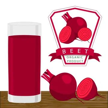 The red beet イラスト素材