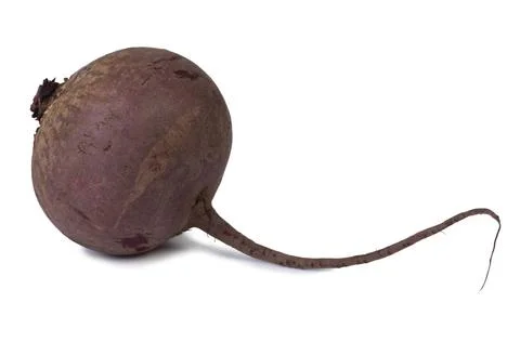Red beet isolated Raw beetroot isolated on a white background shadow below... Stock Photos