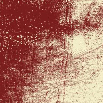 Red Beige Grunge Stock Illustration