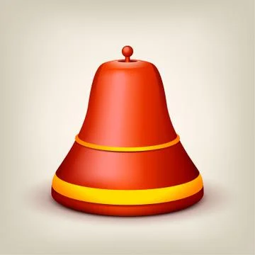Red bell Stock Illustration