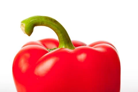 A red bell pepper Stock Photos