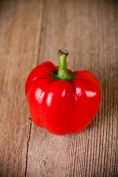 Red bell pepper Stock Photos