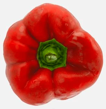 Red bell pepper Stock Photos
