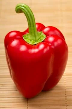 Red bell pepper Stock Photos