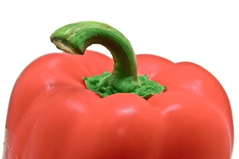Red Bell Pepper 스톡 사진