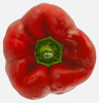Red bell pepper Stock Photos
