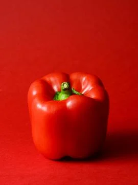 Red Bell pepper Stock Photos