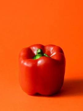 Red Bell pepper Stock Photos