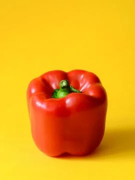 Red Bell pepper Fotos Stock