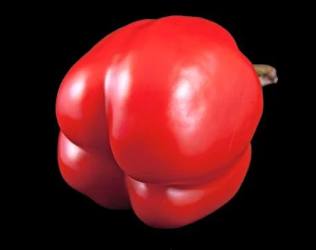 Red bell pepper Stock Photos