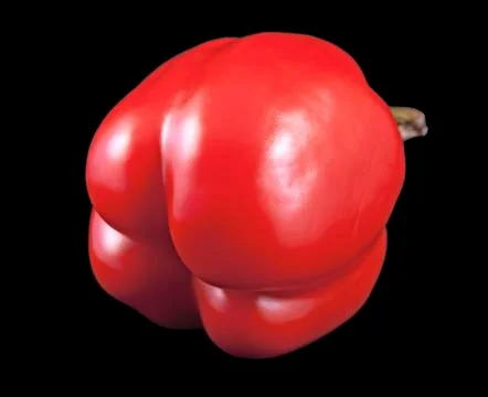 Red bell pepper Stock Photos