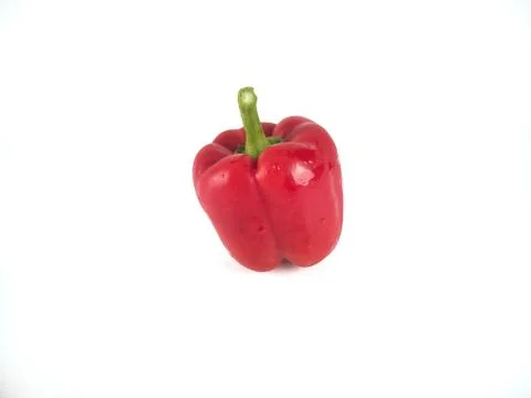 Red bell pepper 스톡 사진