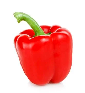 Red bell pepper Stock Photos