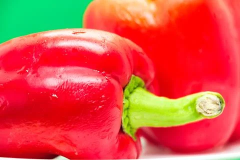 Red Bell pepper Stock Photos