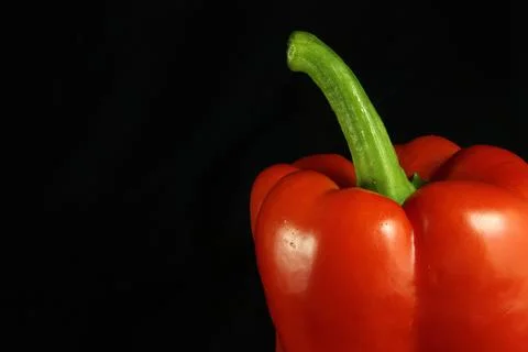 Red bell pepper Stock Photos