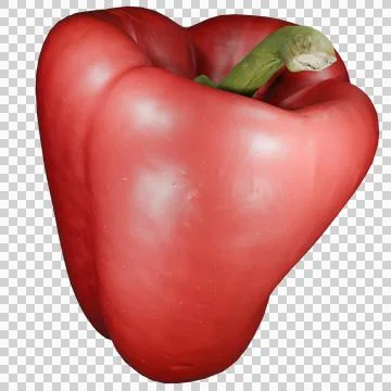 Red belly pepper Stock Photos