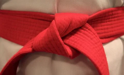 Red Belt Fotos de archivo