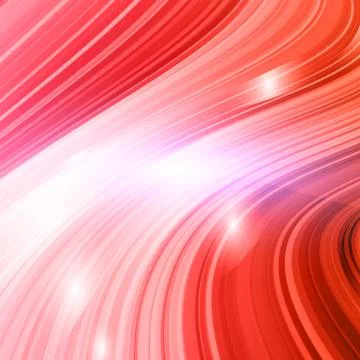 Red bending line abstract background Stock-Illustration