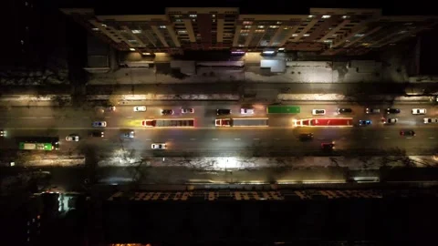Red big trucks with Coca Cola are passing by Video stock 231204444