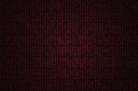 Red binary code background イラスト素材