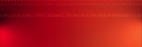Red binary code background template animation Stock Footage 340557726