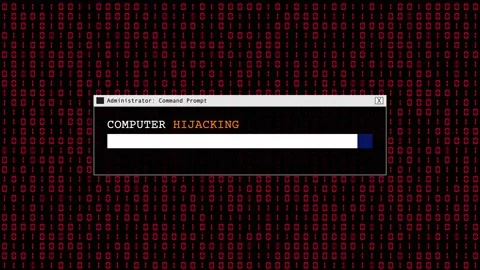 Red Binary Code Hacking Network Access Abstract Background Concept Stock Footage 231332387