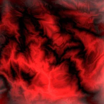 Red black color diffusion. Smooth marble texture glitch vector background. Wa Stock Illustration