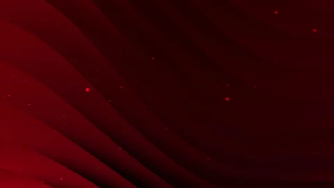Red black gradient background cloth texture with a flowing wavy pattern Stock Footage 346282117