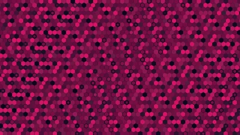 Red To Black Hexagonal Pattern Background Animation Loop Stock Footage 287829277