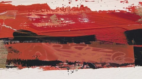 Red Black Painted Grunge Background Seamless Loop Vídeos de archivo 328386192