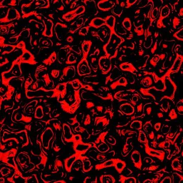 Red black psychedelic abstract background Stock Illustration