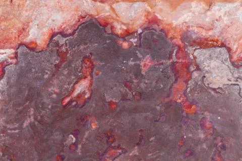 Red black Rock layer surface for texture background Stockfoto's