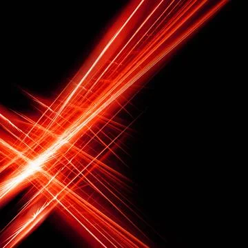 Red on black template Stock Illustration