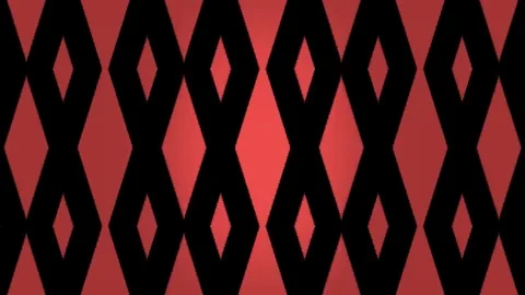 Red &amp; black triangle shapes motion background Video stock 72657551