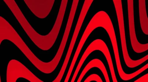 Red Black Waves Abstract Loop. Stock Footage 40428905