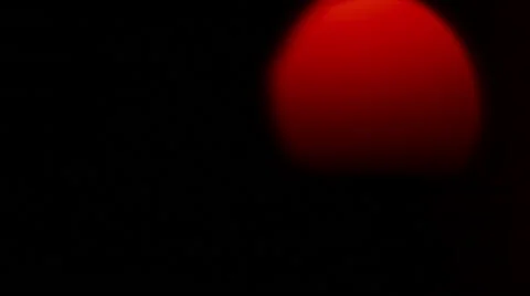 Red blinking indicator close up Vidéo 65112873