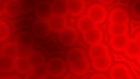 Red blood background with soft circular patterns and glowing deep red tones, per Vídeo Stock 319218482