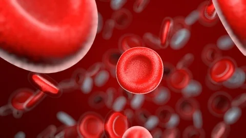 Red blood cell. Stock Footage 86652392