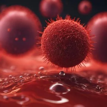 Red blood cell Stock Illustration