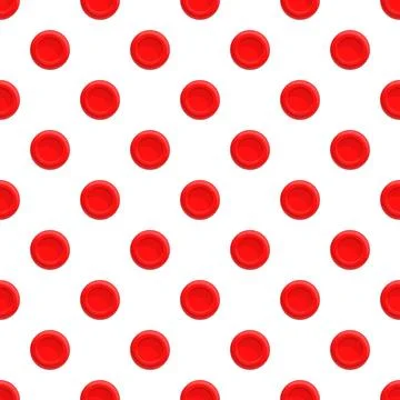 Red blood cell pattern representing healthcare and scientific research Stock Illustration