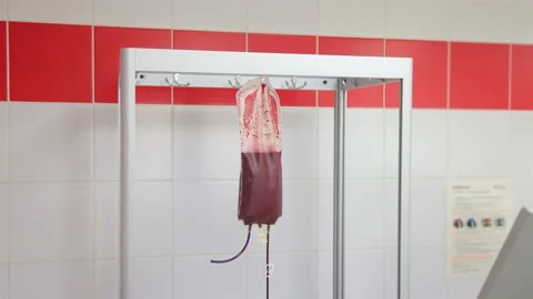 The red blood cells in container Stock Footage 234813557