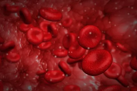 Red blood cells Stock Illustration