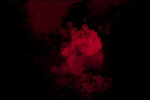 Red Blood Floating 1 스톡 동영상 23028063