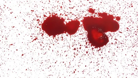 Blood or Ink Splatter Effect