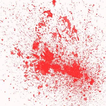 Red blood spatter background vector illustration Stock Illustration